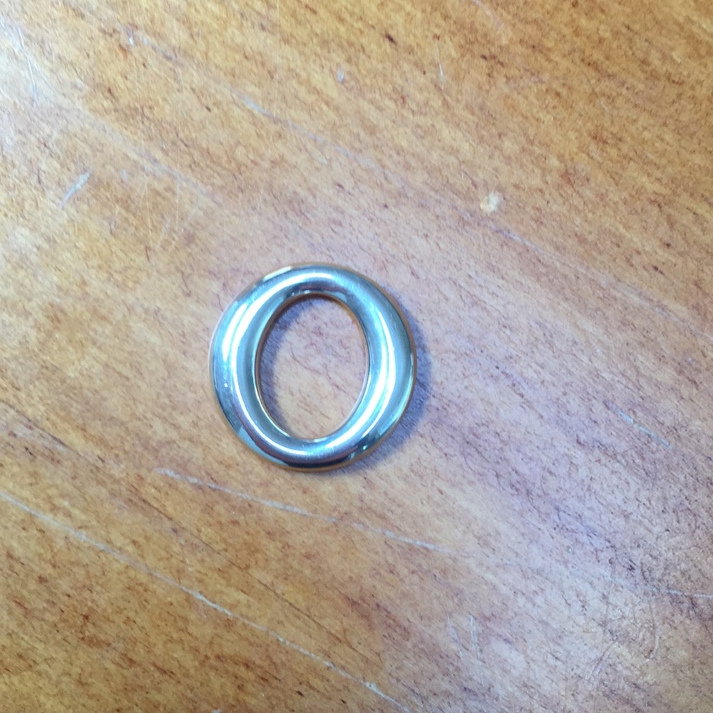 Tiffany Elsa Peretti Sevilla circle pendent SS